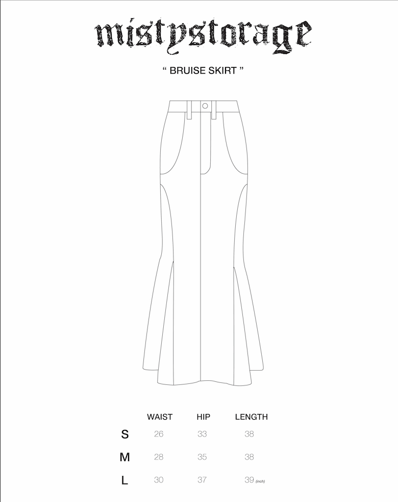 MISTYSTORAGE BRUISE SKIRT