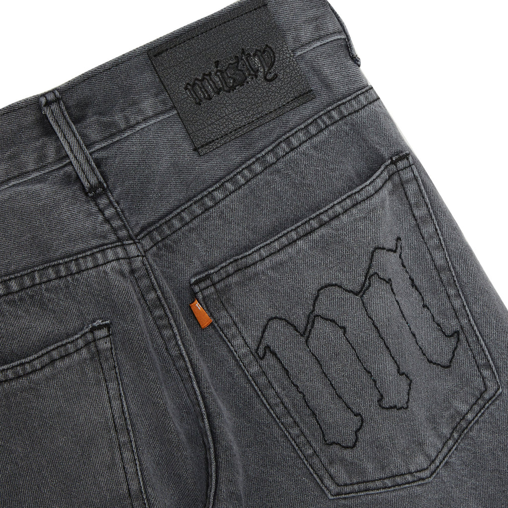 OCEAN FADE BLACK DENIM