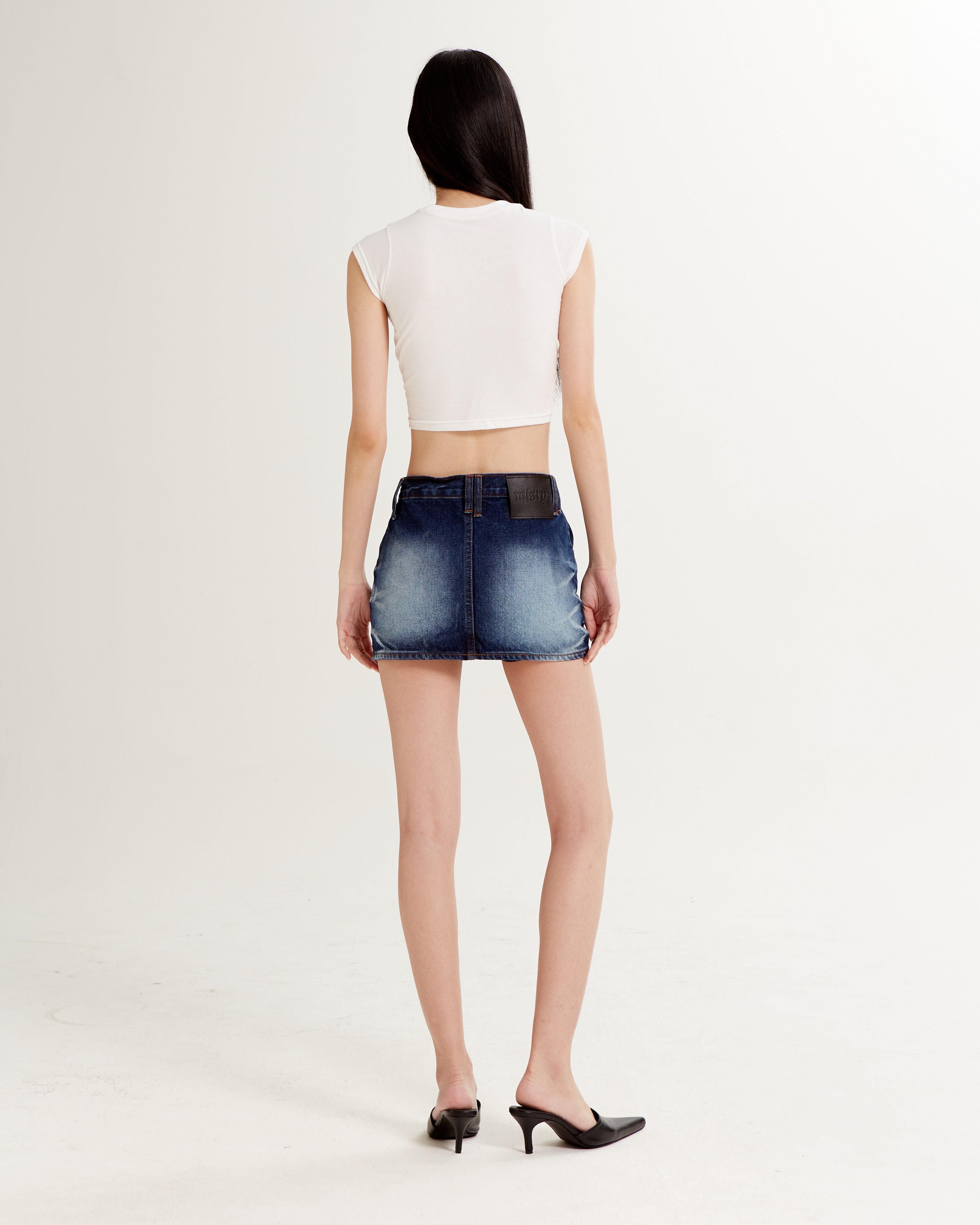 MIST SKIRT BLUE